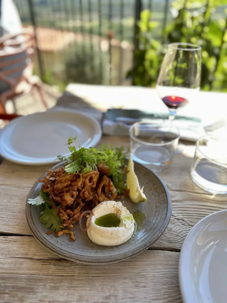 Friture D’oignons Aux Épices Douces